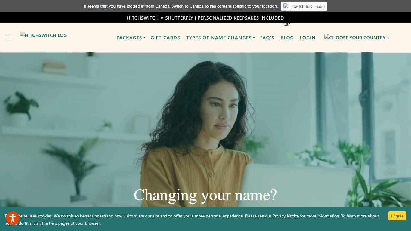 Name Change Services Online HitchSwitch